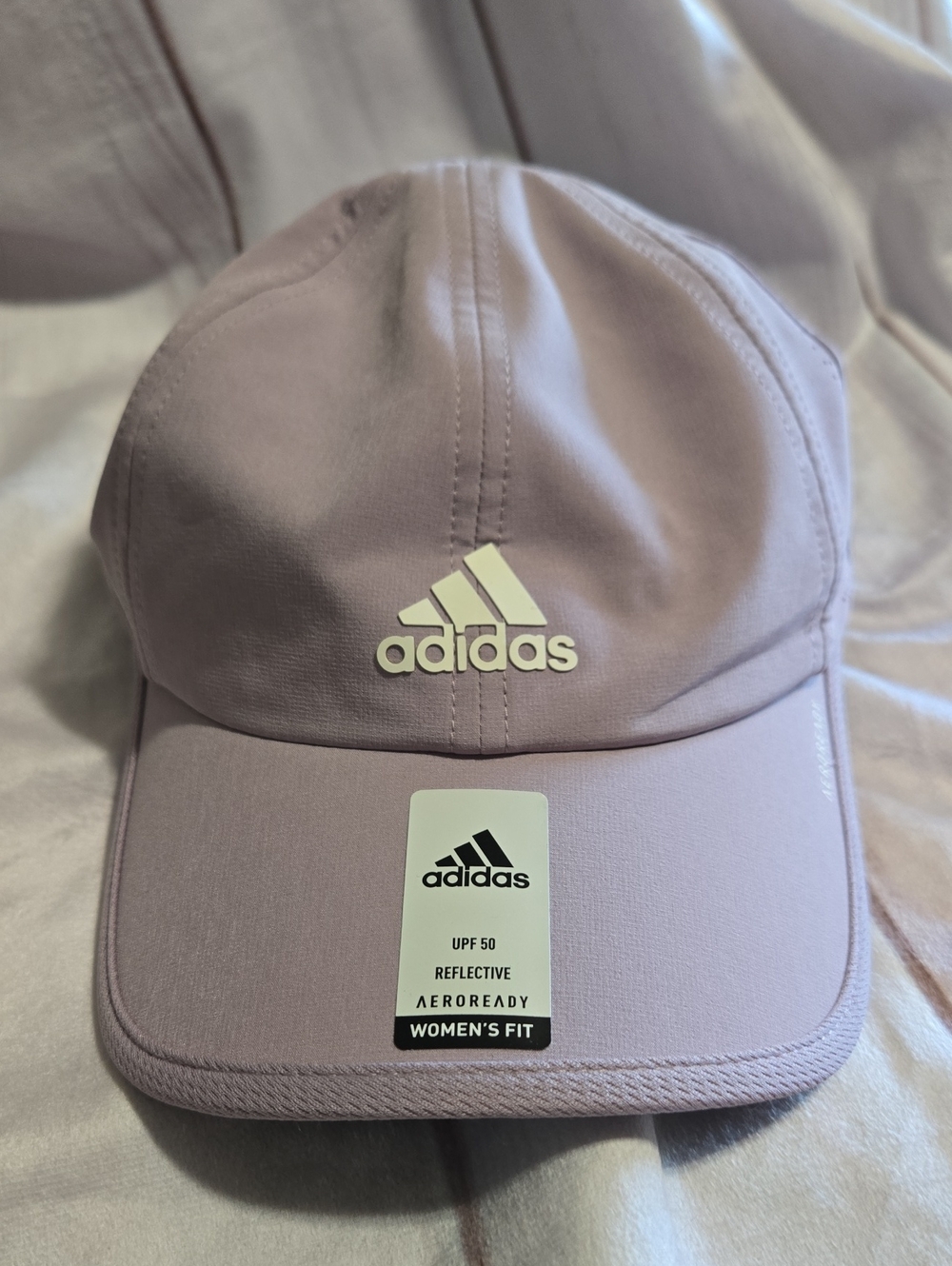 NWT! Adidas Womens Fit Light Purple AEROREADY Cap